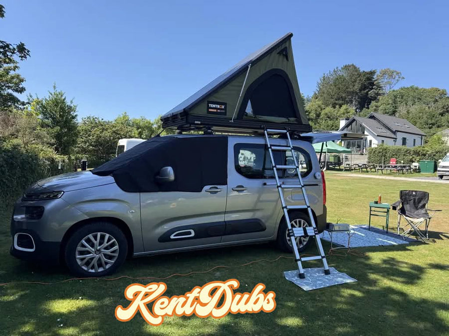 Citroen Berlingo III camper at the campsite