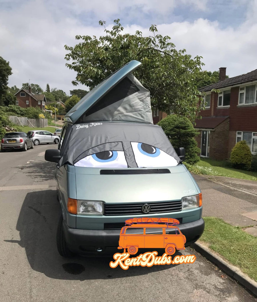 VW T4 camper in the wild