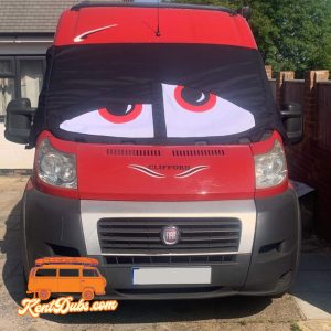 Fiat Ducato Blackout Screen cover with Eyes