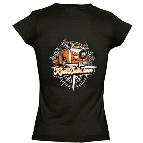 Kent Dubs T1 Split screen SOL'S Ladies Moon V Neck T-Shirt